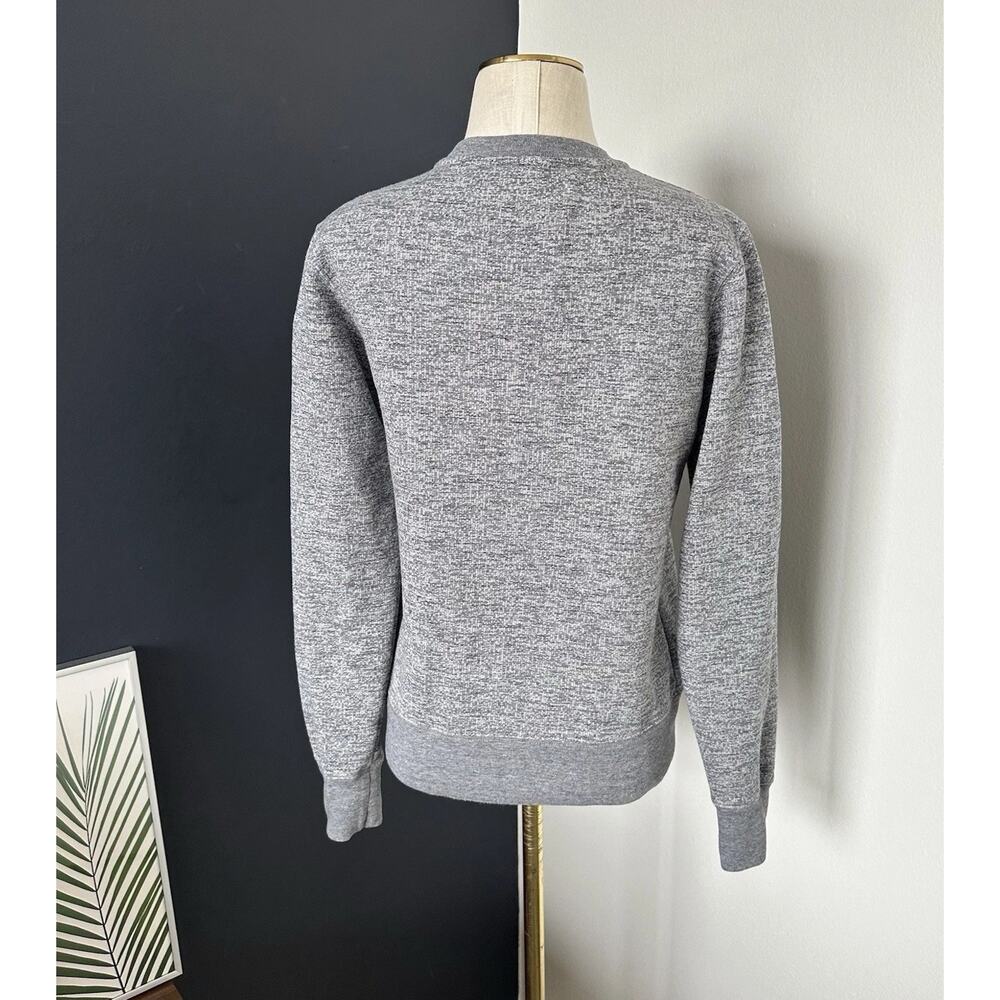 Golden Goose Sweatshirt Athena Melange Gold Star Crewneck - Picture 5 of 13